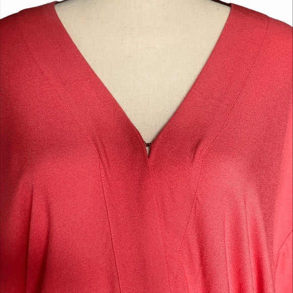 NWT Young Fabulous & Broke Tia Pink Wrap Blouse Sz XS - Picture 3 of 9